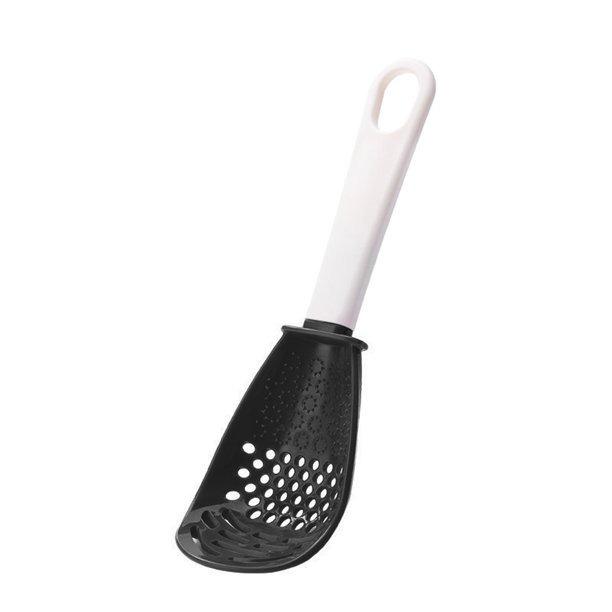 Versatile Kitchen Spoon with Strainer & Grater | Cook, Drain, Mash & Stir | Heat-Resistant, Buy One Get One Free