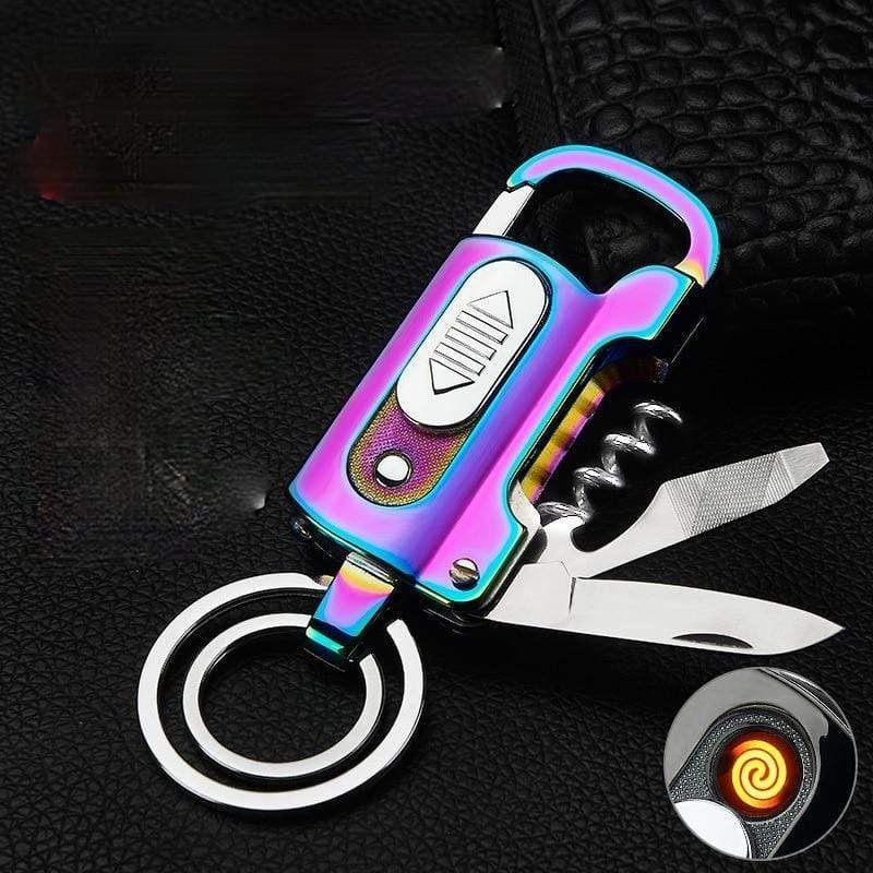 Multifunctional Lighter Keychain