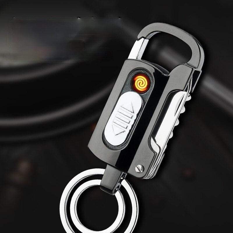 Multifunctional Lighter Keychain