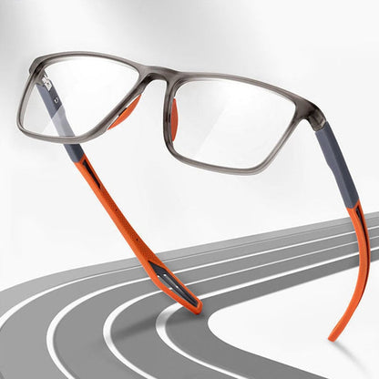 Men's Sports Glasses with Lightweight Blue Light Blocking Lenses for Presbyopia