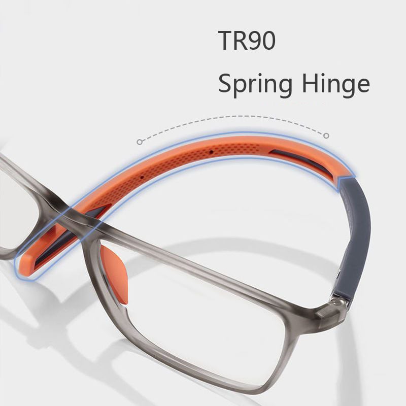 Men's Sports Glasses with Lightweight Blue Light Blocking Lenses for Presbyopia