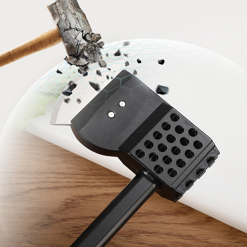 Dual-Function Stainless Steel Meat Tenderizer