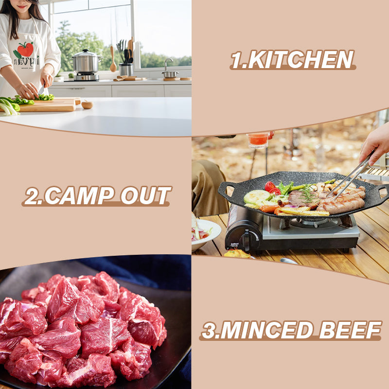Dual-Function Stainless Steel Meat Tenderizer