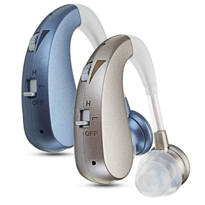 Bluetooth Hearing Aid Headphones for Seniors – USB Rechargeable