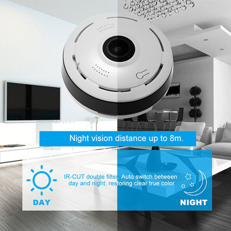 Indoor Security Camera with 360° Wireless Functionality