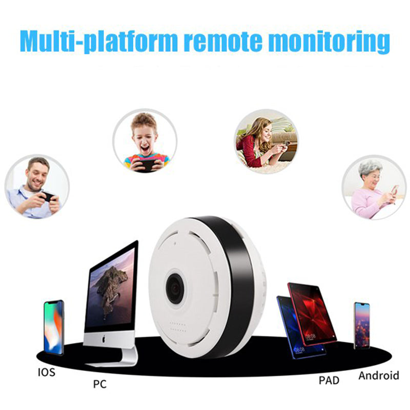 Indoor Security Camera with 360° Wireless Functionality