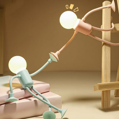 Flexible Desk Lamp with Suction Cup Versatility