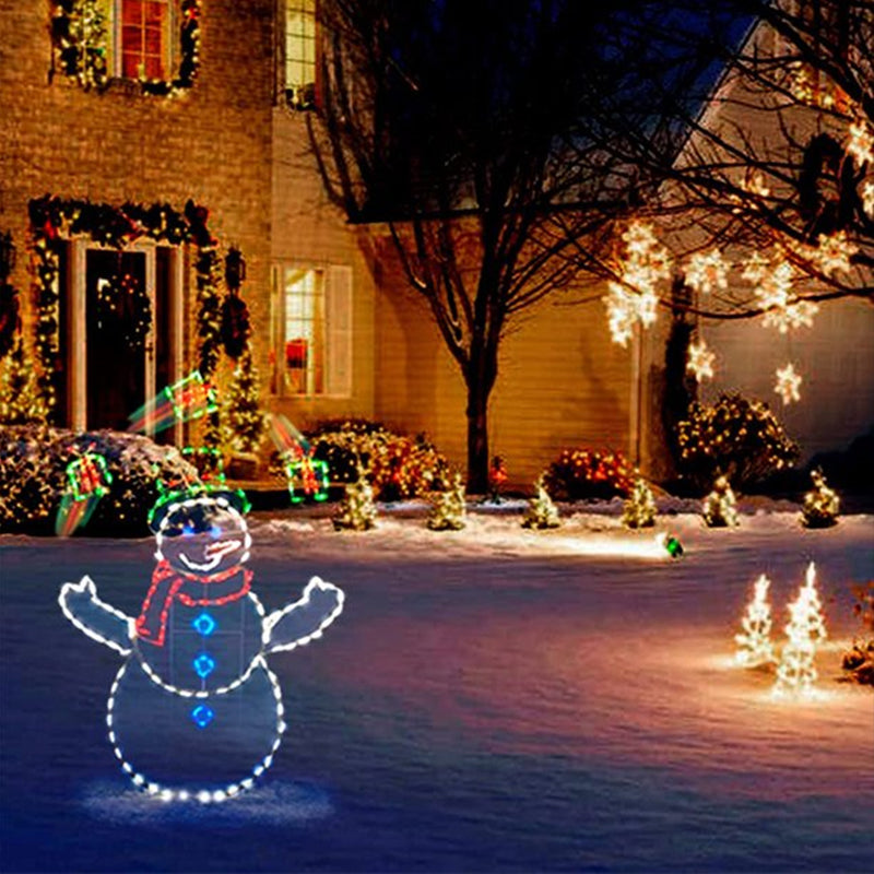 Glowing Winter Wonder – Fun with Moving Snowball