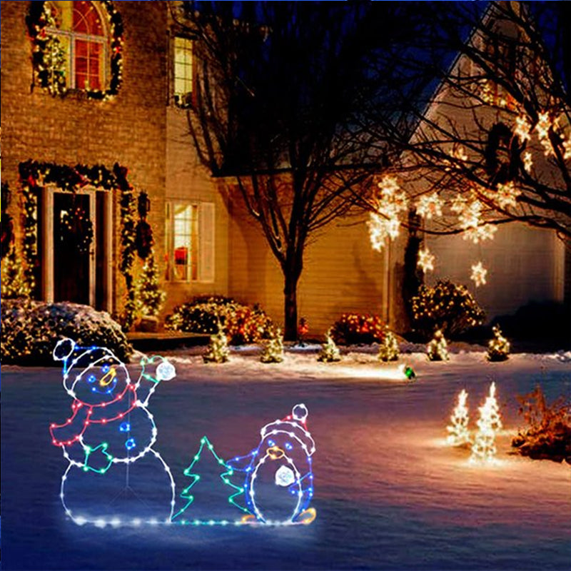 Glowing Winter Wonder – Fun with Moving Snowball