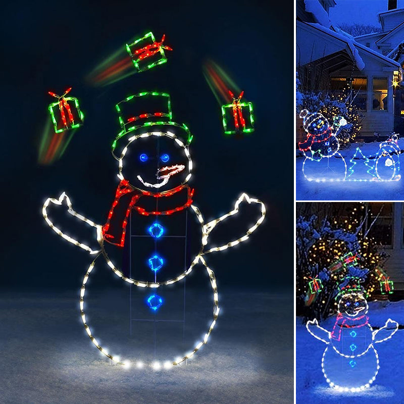 Glowing Winter Wonder – Fun with Moving Snowball