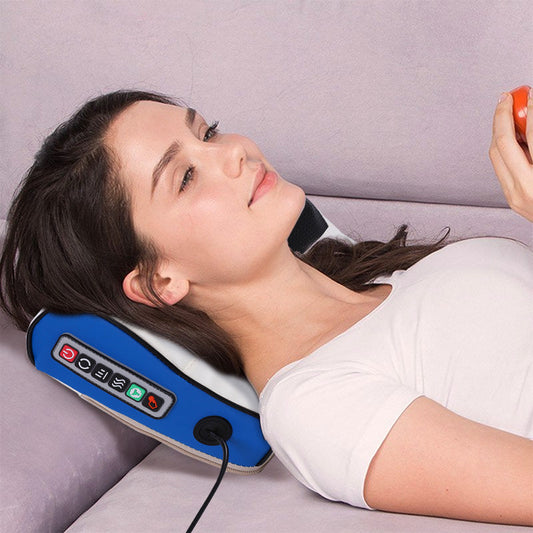 Multifunctional Deep Tissue Massage Pillow with Soothing Heat