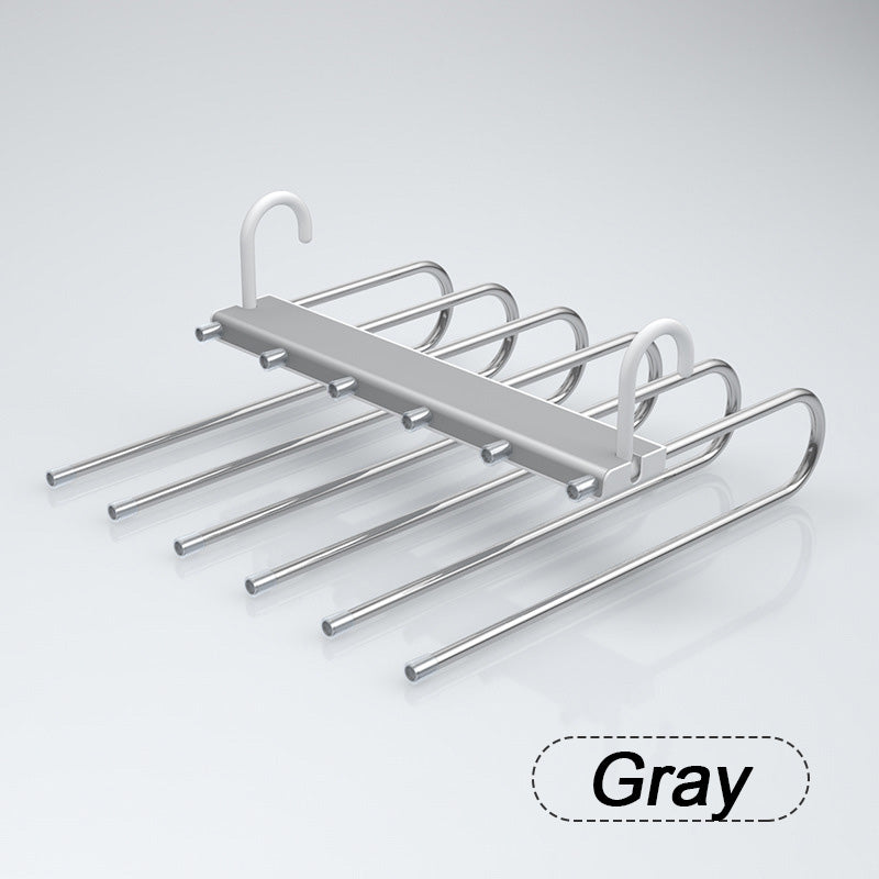 Space-Saving Multifunctional Trouser Hanger | Organize Smartly