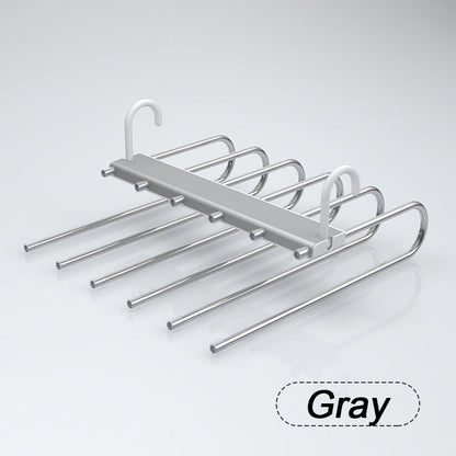 Space-Saving Multifunctional Trouser Hanger | Organize Smartly