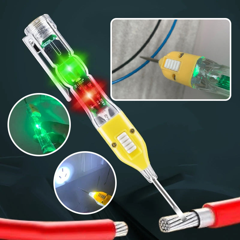 All-in-One Voltage Tester Screwdriver with Built-in LED Light