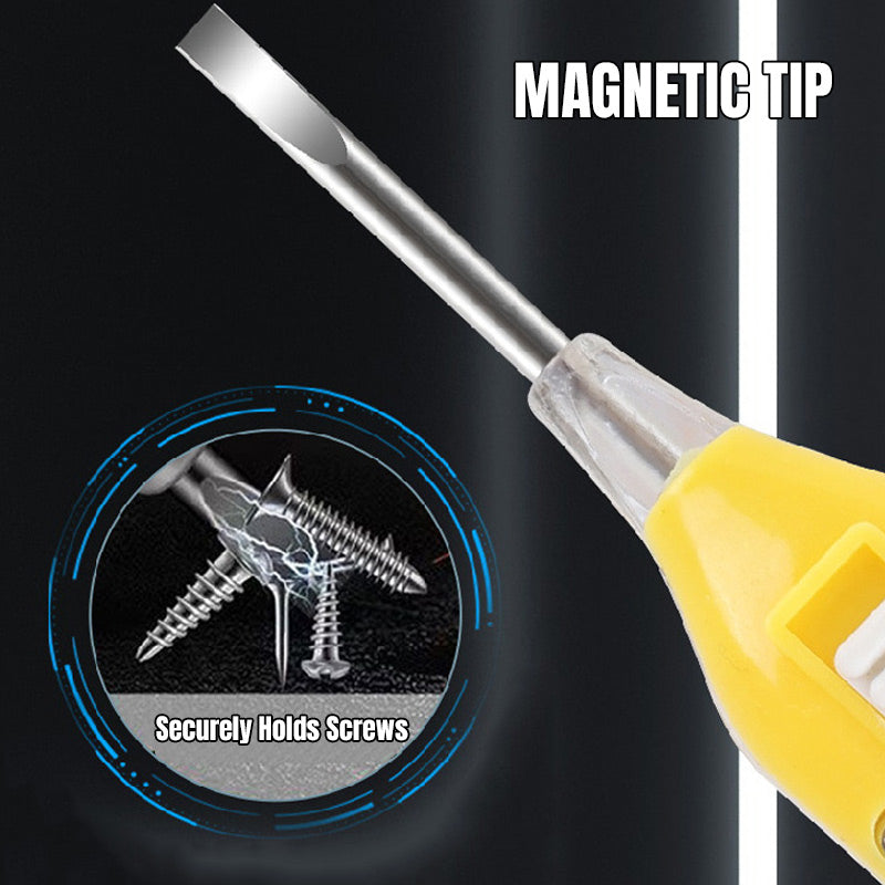 All-in-One Voltage Tester Screwdriver with Built-in LED Light