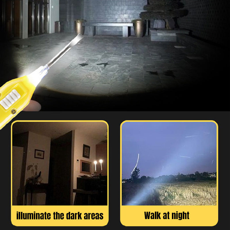 All-in-One Voltage Tester Screwdriver with Built-in LED Light