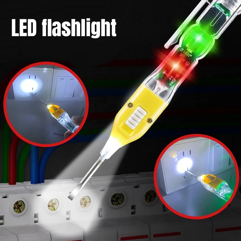 All-in-One Voltage Tester Screwdriver with Built-in LED Light