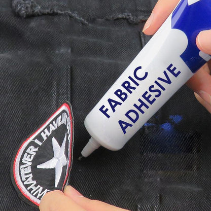 Clear & Waterproof Fabric Adhesive | Flexible Glue for Textiles