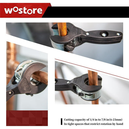 Precision Pipe Cutter Set | 3-Piece Tool for Metal & Plastic
