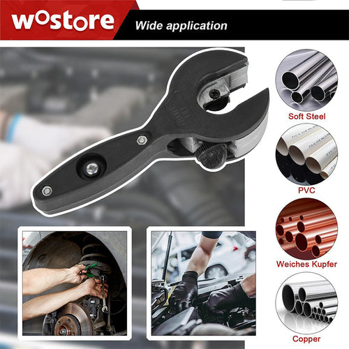 Precision Pipe Cutter Set | 3-Piece Tool for Metal & Plastic