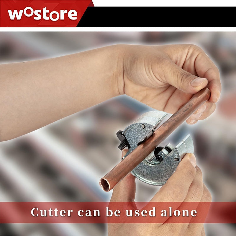 Precision Pipe Cutter Set | 3-Piece Tool for Metal & Plastic