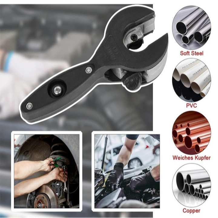 Pipe Cutter with Ratchet Mechanism