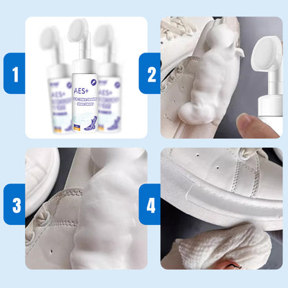 All-in-One Rapid Shoe Cleaning Solution