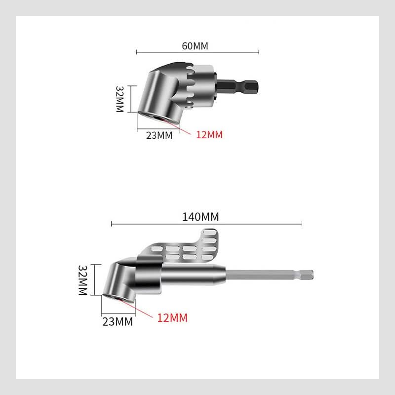 105° Rotating Attachment for Cordless Screwdriver