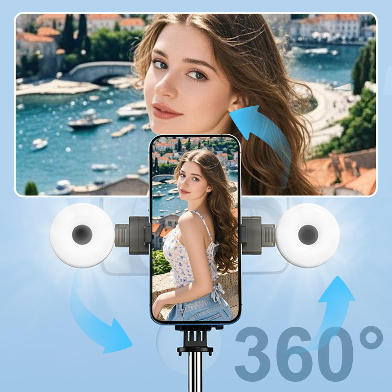 Selfie Tripod with Integrated LED Light for Stunning Photos