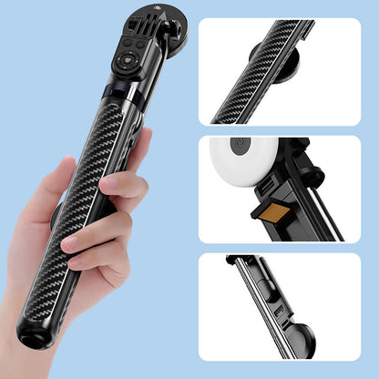 Selfie Tripod with Integrated LED Light for Stunning Photos