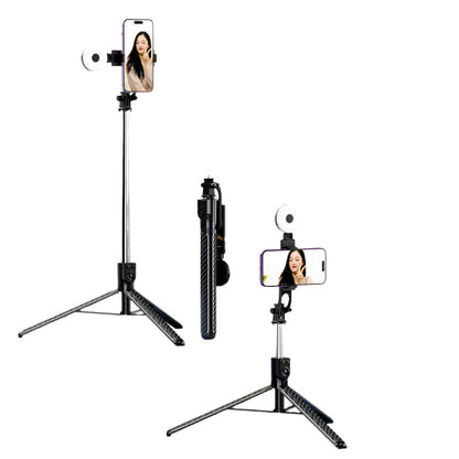 Selfie Tripod with Integrated LED Light for Stunning Photos