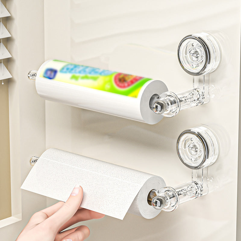 Multifunctional Suction Cup Holder for Toilet Paper