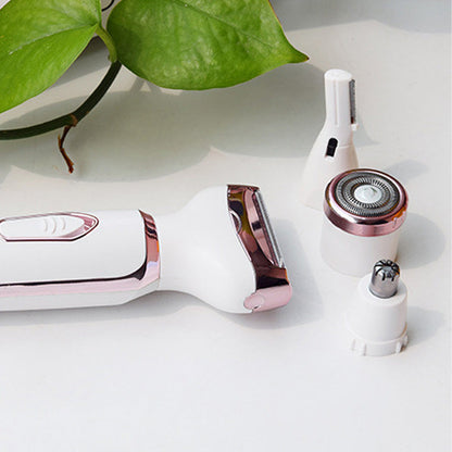 Wireless 4-in-1 Women's Grooming Device with 90 Min Runtime