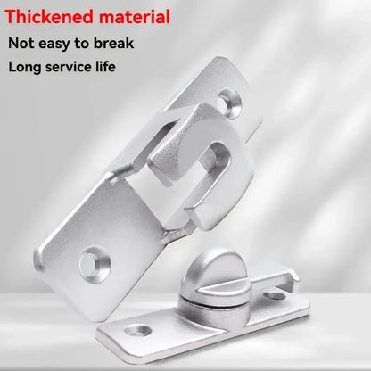 Durable Stainless Steel Slide Bolt | 90° Lock for Doors & Windows