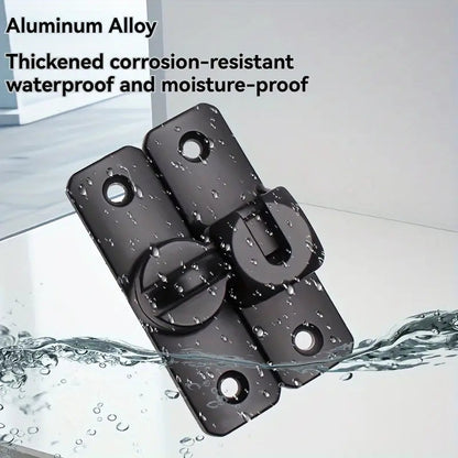 Durable Stainless Steel Slide Bolt | 90° Lock for Doors & Windows