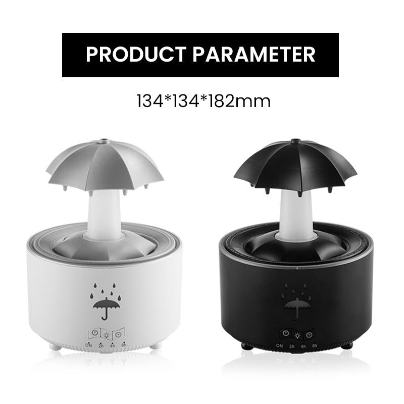 MistMaker Aroma Diffuser | 300ml Ultrasonic Humidifier with LED Light