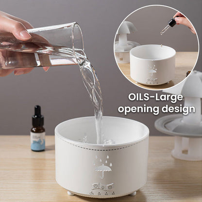 MistMaker Aroma Diffuser | 300ml Ultrasonic Humidifier with LED Light