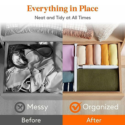 Organizer for Drawers with Adjustable Dividers