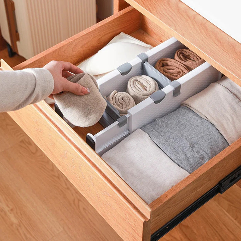 Organizer for Drawers with Adjustable Dividers