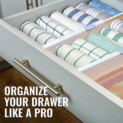 Organizer for Drawers with Adjustable Dividers