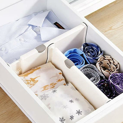 Organizer for Drawers with Adjustable Dividers