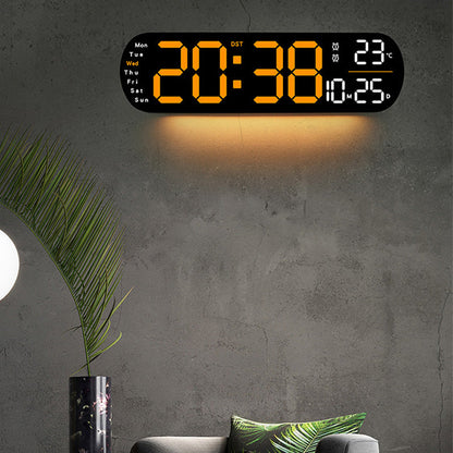 LED Digital Wall Clock – Multifunctional Decorative Timepiece