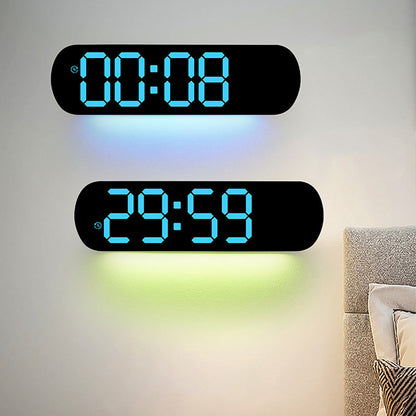LED Digital Wall Clock – Multifunctional Decorative Timepiece