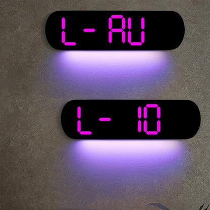 LED Digital Wall Clock – Multifunctional Decorative Timepiece