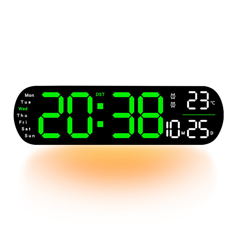 LED Digital Wall Clock – Multifunctional Decorative Timepiece