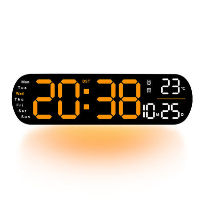 LED Digital Wall Clock – Multifunctional Decorative Timepiece