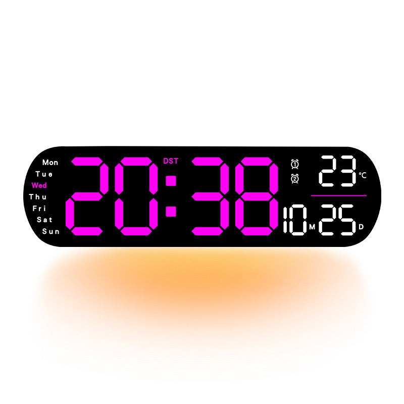 LED Digital Wall Clock – Multifunctional Decorative Timepiece