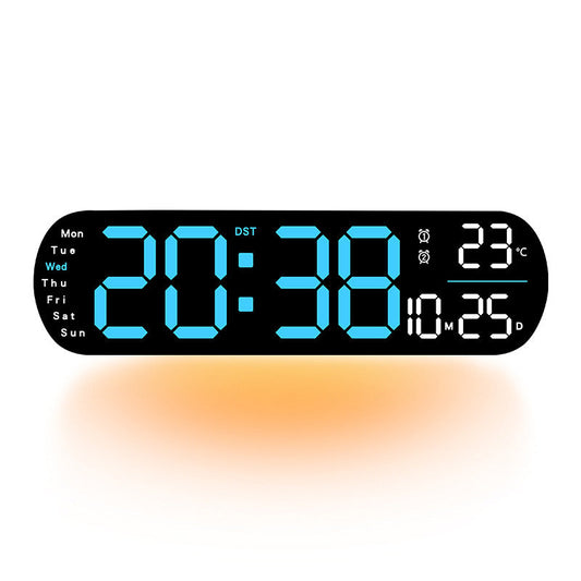 LED Digital Wall Clock – Multifunctional Decorative Timepiece