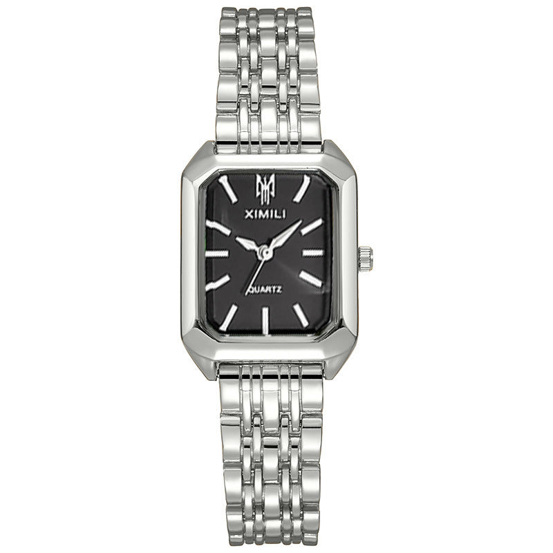 Elegant Rectangular Quartz Watch for Women