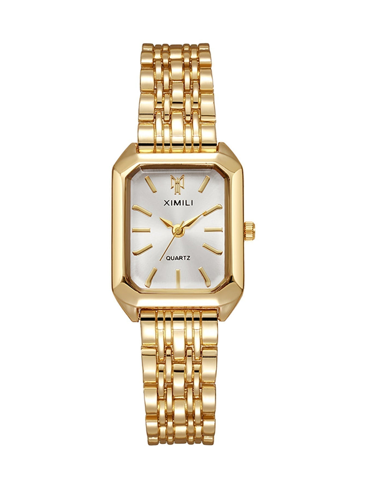 Elegant Rectangular Quartz Watch for Women